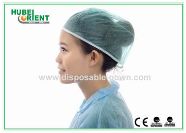 Surgeon Disposable use Head Cap PP/SMS For Doctor use With Ties At Back