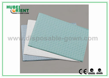 Comfortable Adults Clinic Disposable Dental Bibs For Hospital , Eco - Friendly