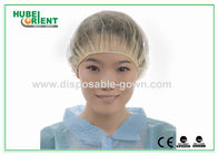 Medical Disposable Bouffant Caps With Single Elastic