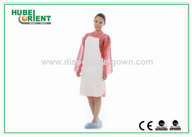 Breathable Waterproof Disposable Tyvek Aprons Polyethylene Apron 43 Gsm