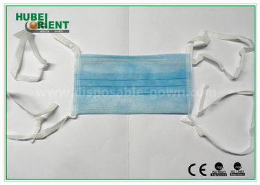 For Hospital And Doctor Use Disposable Face Mask By Non Woven Face With Tie-on