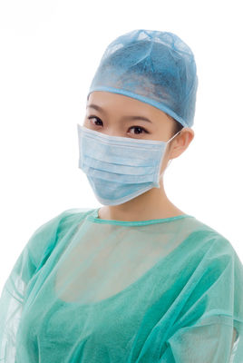 Comfortable Nose Clip Latex Free Elastic Earloop Non Woven Face Mask