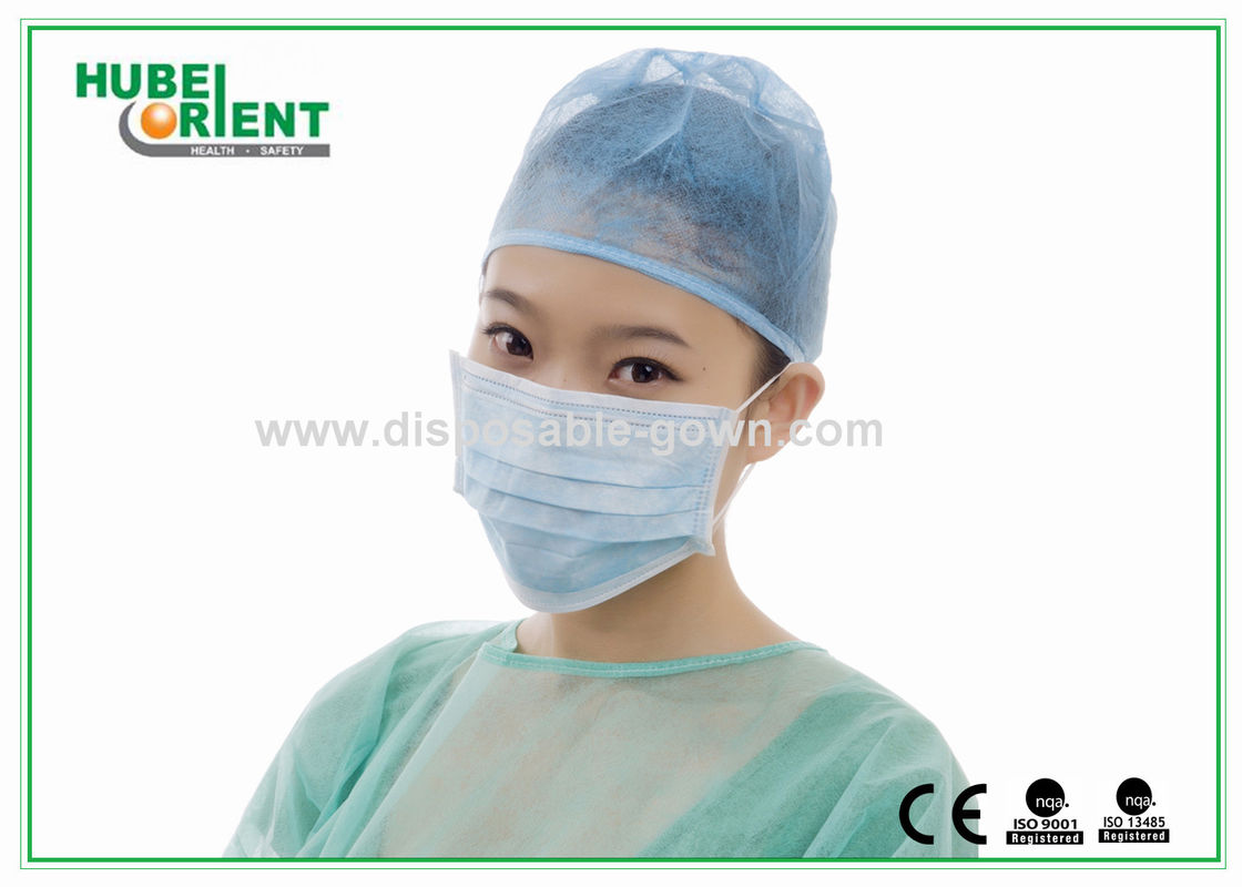 510K Polypropylene Meltblown Earloop Disposable Medical Face Mask For Hospital