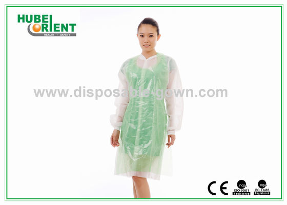Various Colors PE Apron For Medical Examination/Food Industry/Household