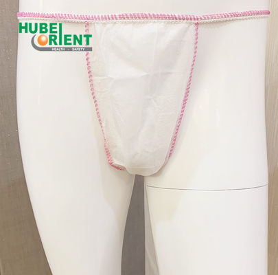 Disposable Soft Non Woven Underpants Breathable PP Women'S T-Back Underwear